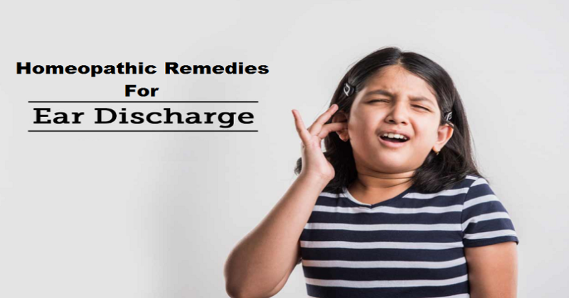 homeopathic remedies for ear discharge