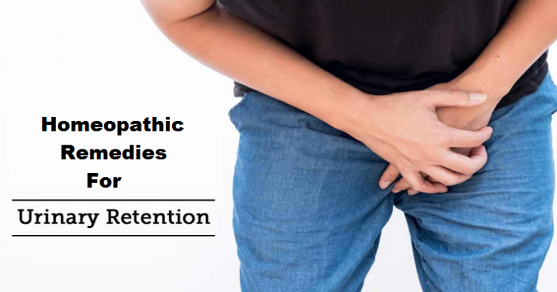 homeopathic remedies for urinary retention